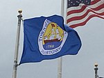 Halfmoon NY flag